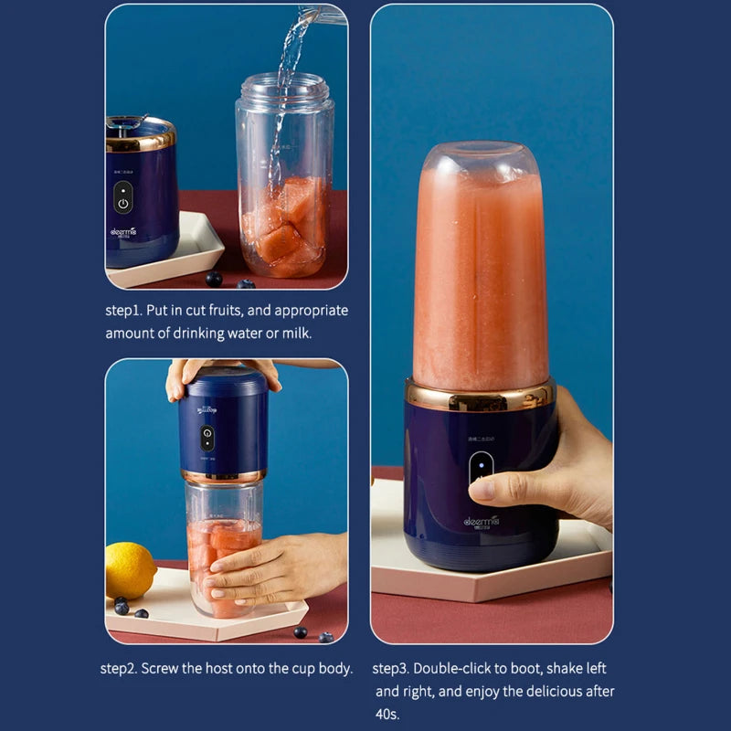 Blender portabil - smoothie to go